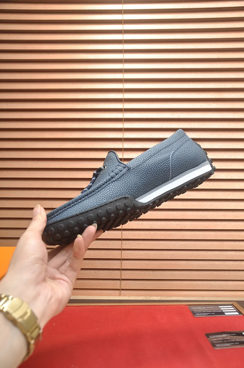 Men's men's shoes💰660💶[LOUIS VUITTON] (original order) new style🍀LV Louis Vuitton* - top version of LV classic beanie shoes! Made of imported original single cowhide, original leather side strips and wear-resistant rubber outsole! High quality products! Code number 39-45 (45 customized)